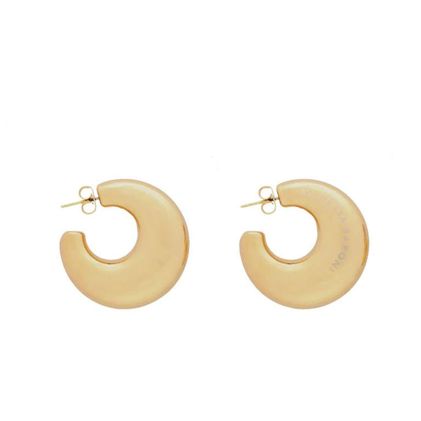 MOON EARRING GOLD VANESSA BARONI - The Poolclub Monaco