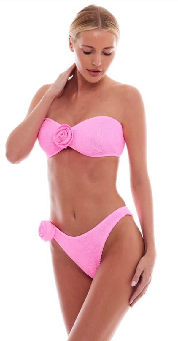 Palma Bikini Strawberry Pink LOVE&BIKINIS - The Poolclub Monaco