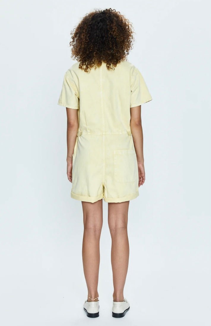 Parker Romper Soft Honey Snow PISTOLA - The Poolclub Monaco