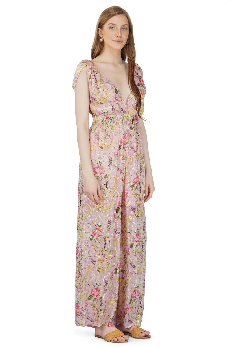 Pink BloomingDale Lurex Jumpsuit AMERICA&BEYOND - The Poolclub Monaco