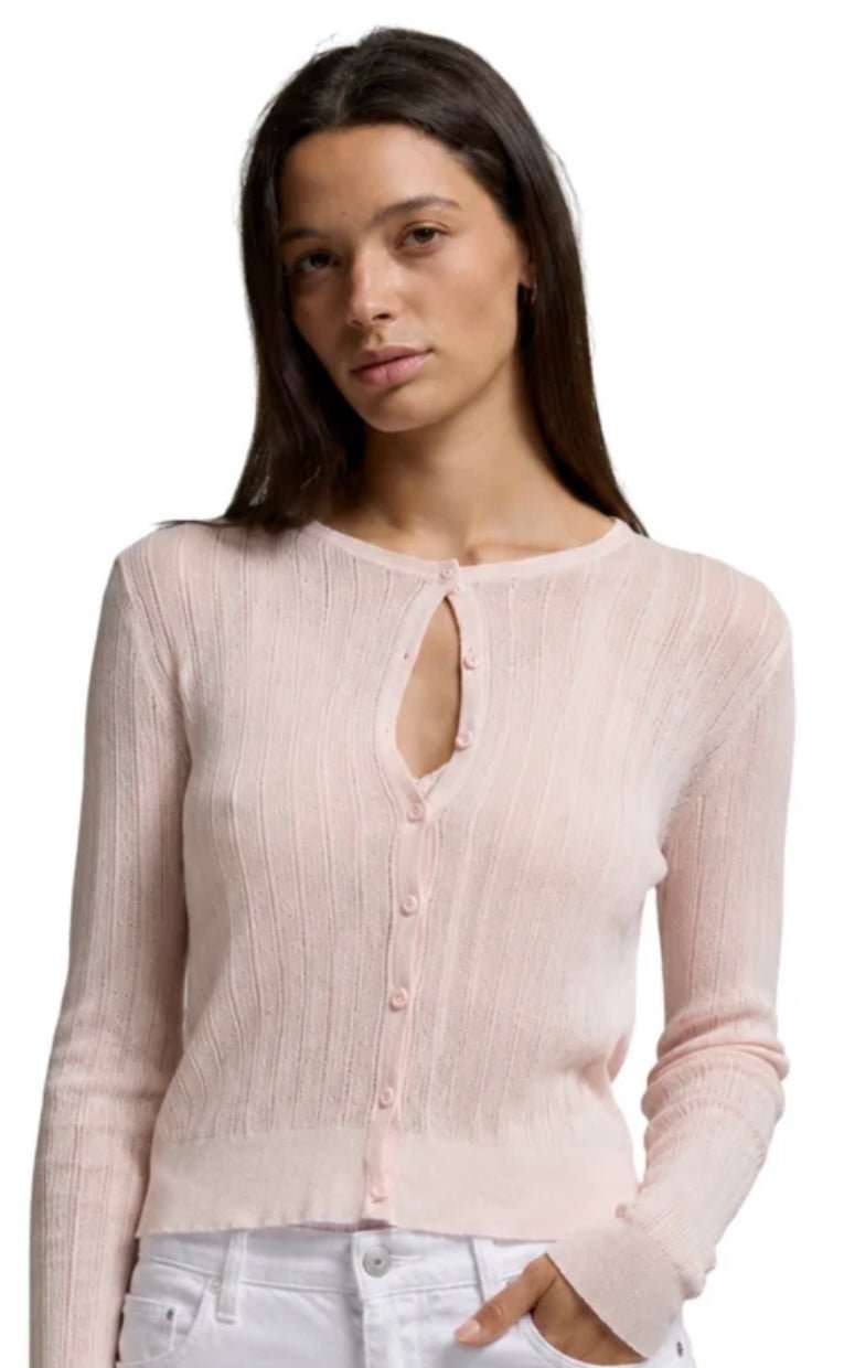 Pipa Cardigan Ballet Pink ASHER THE LABEL - The Poolclub Monaco