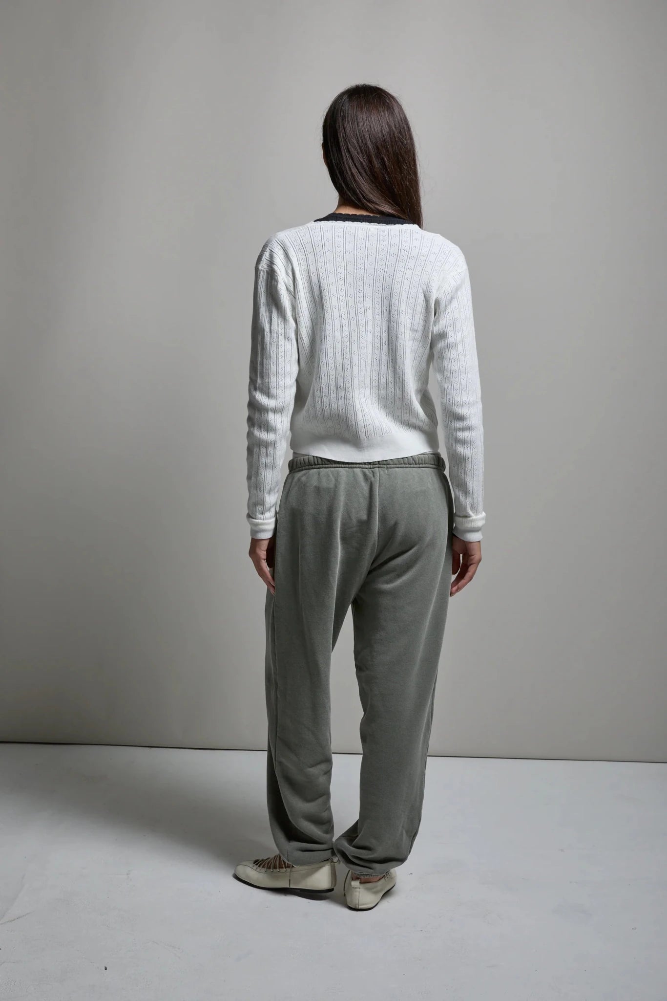 Pipa Cardigan Optic White ASHER THE LABEL - The Poolclub Monaco