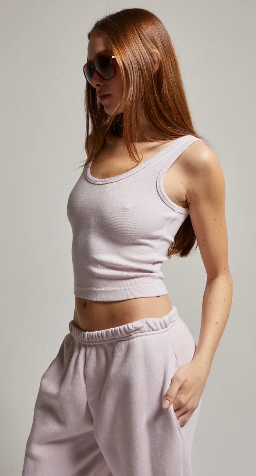 Raya Tank Dusty Lilac ASHER THE LABEL - The Poolclub Monaco