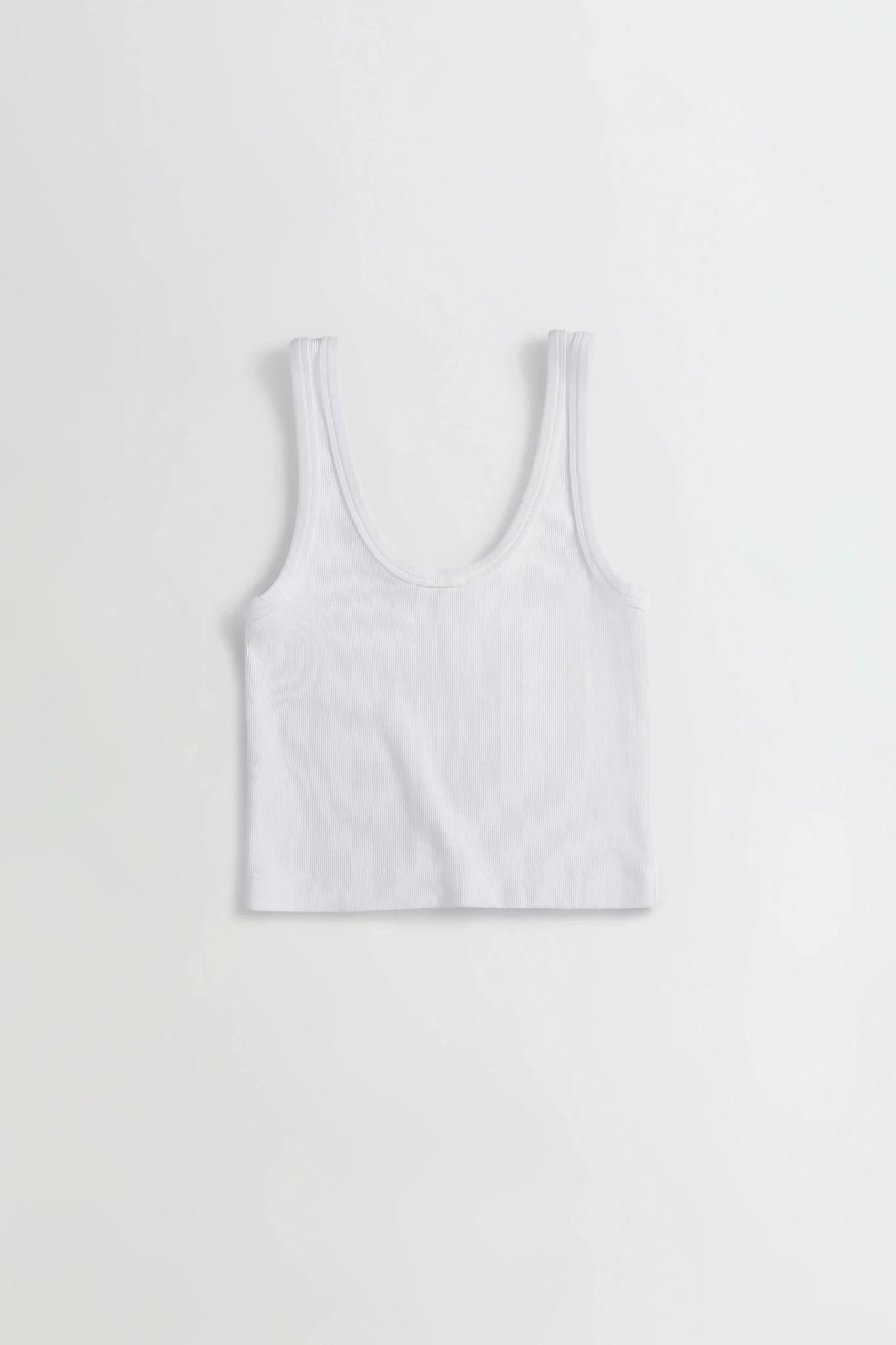 Raya Tank Optic White ASHER THE LABEL - The Poolclub Monaco