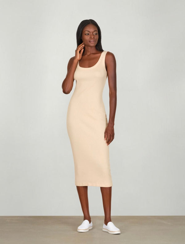 Rib Tank Dress Beach Glow MYLES PRICE - The Poolclub Monaco