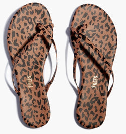 Riley Exotic Sandal Cheetah TKEES - The Poolclub Monaco