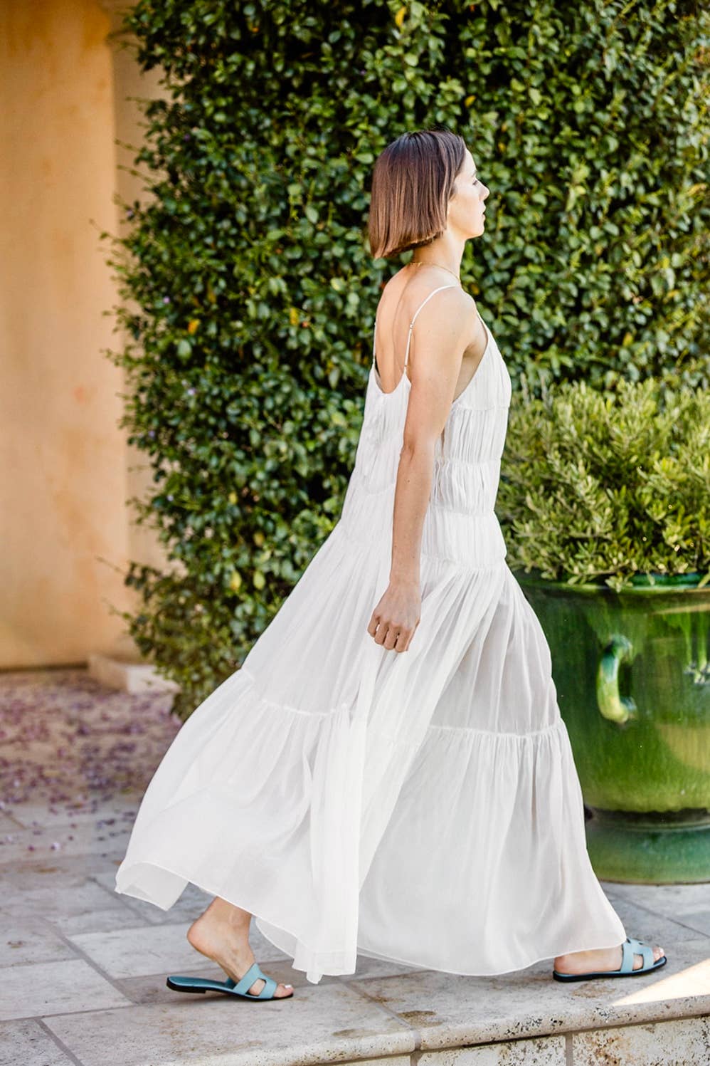 Sanibel Dress Ivory MAISON MARIGOLD - The Poolclub Monaco