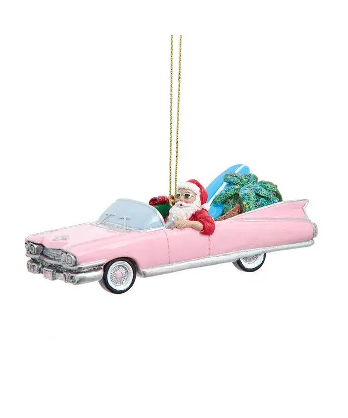 SANTA'S CADILLAC Ornament - The Poolclub Monaco