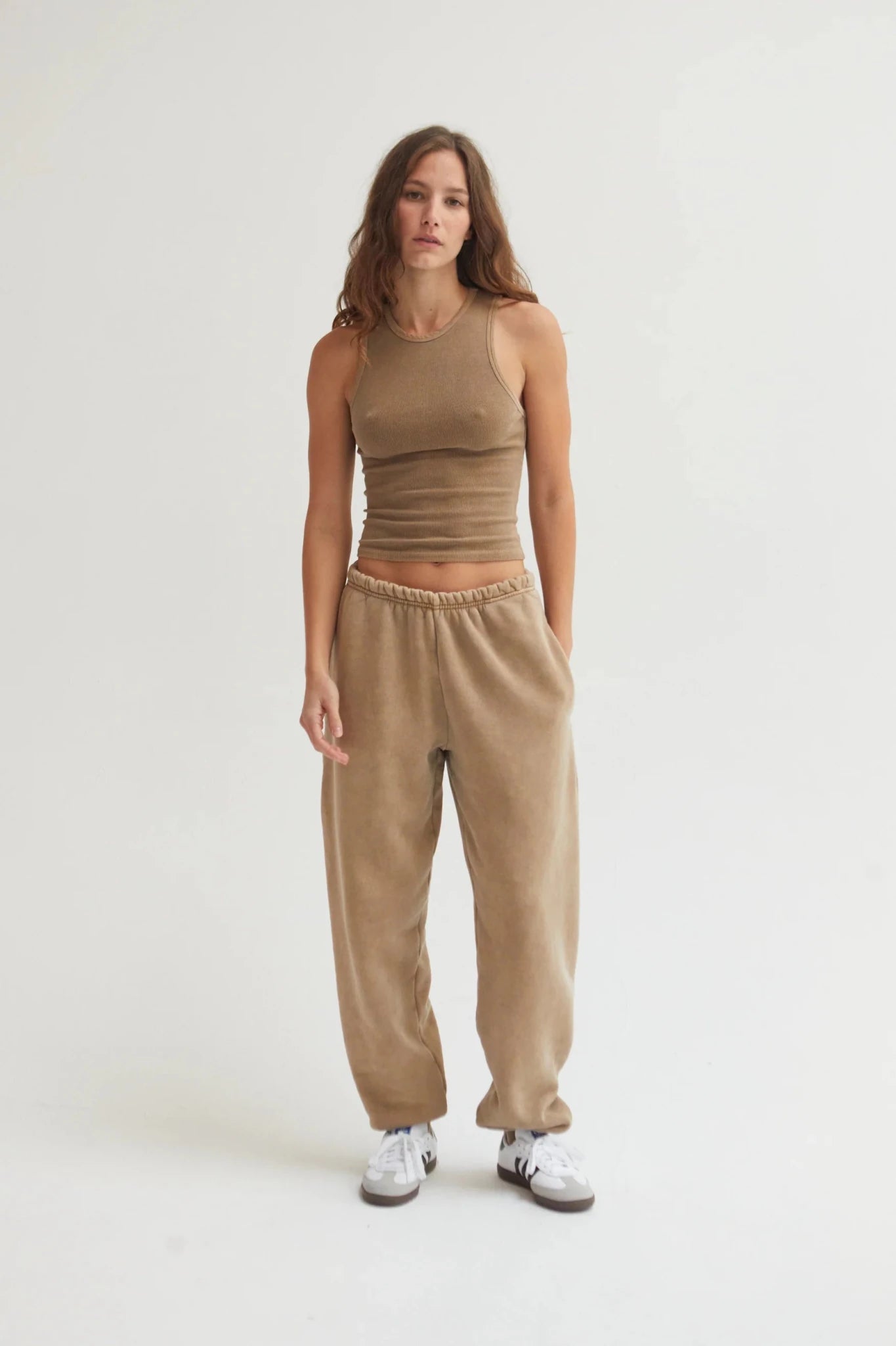 Sebi Sweat Pant Latte ASHER THE LABEL - The Poolclub Monaco