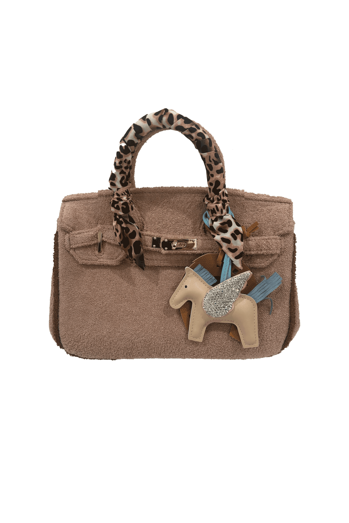 Terrycloth Tote Cappuccino - The Poolclub Monaco