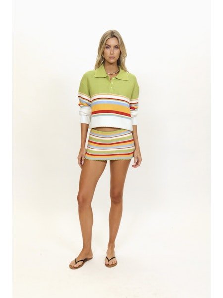 The Cleo Pullover St Barths SOLID&STRIPED - The Poolclub Monaco
