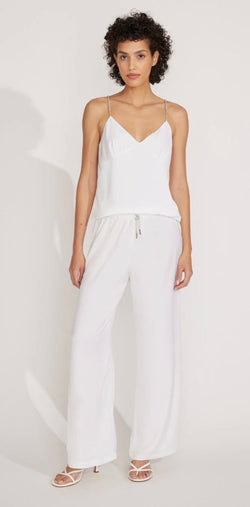 The Dani Pant Marshmallow SOLID&STRIPED - The Poolclub Monaco