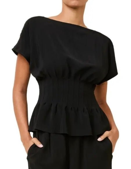 The Greer Top SOLID&STRIDED - The Poolclub Monaco