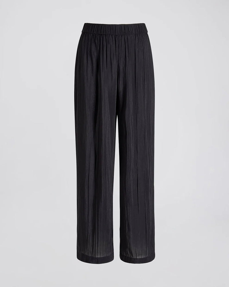 The Milly Pant Noir SOLID&STRIPED - The Poolclub Monaco