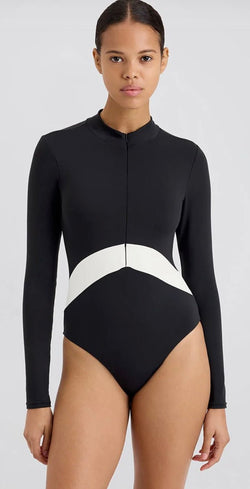 The Priya One Piece SOLID&STRIPED - The Poolclub Monaco