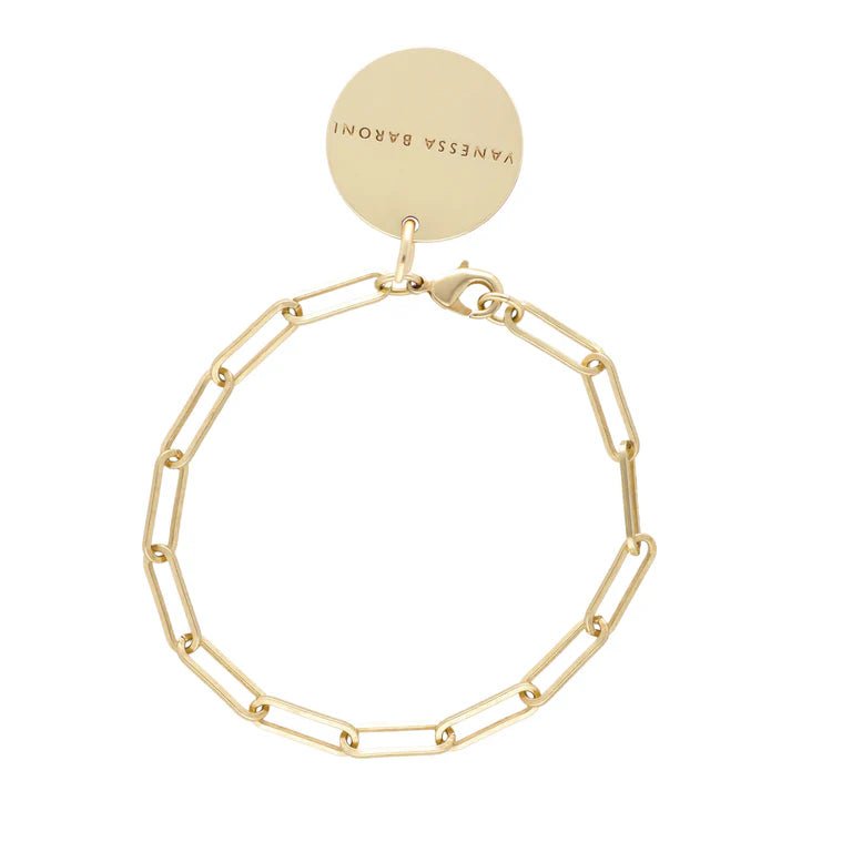 Tiny Gold Bracelet VANESSA BARONI - The Poolclub Monaco