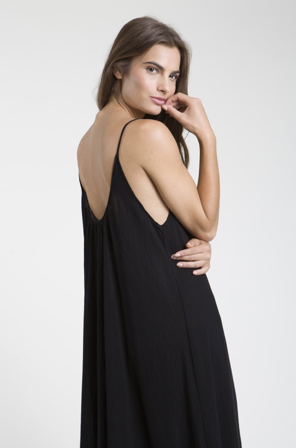 Tulum Maxi Dress Black 9SEED - The Poolclub Monaco