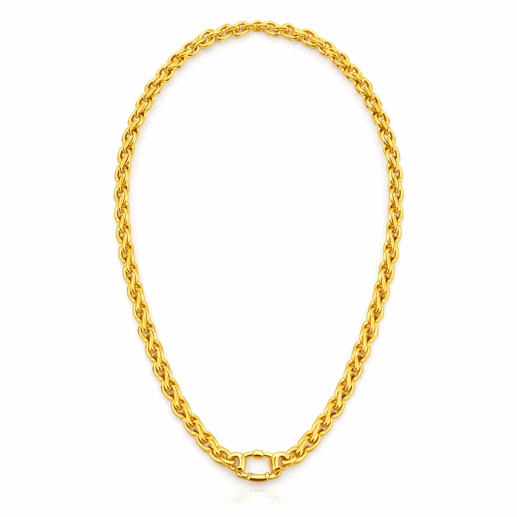 Vanessa Gold Plated 36 Inch Chain MICHAEL NASH - The Poolclub Monaco